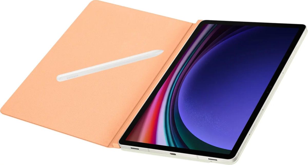 Чехол для планшета Samsung Smart Book Cover, для  Samsung Galaxy Tab S9/S9 FE/S10 FE, оранжевый [ef-bx710poegru]